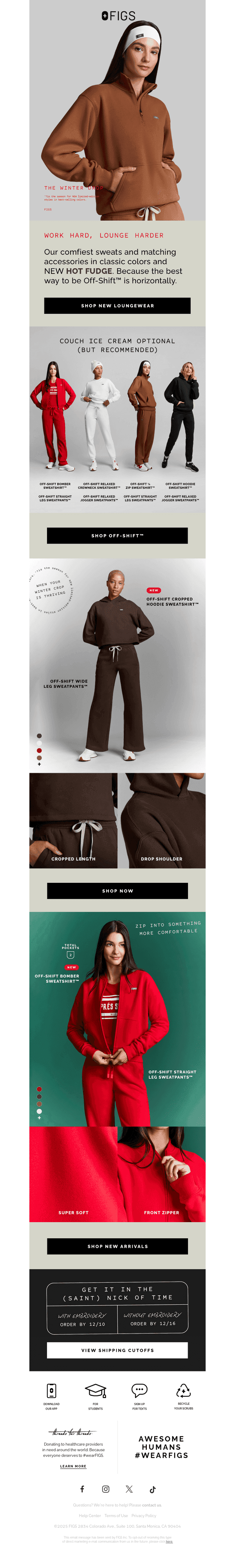 Off-Shift™ Loungewear in NEW Styles