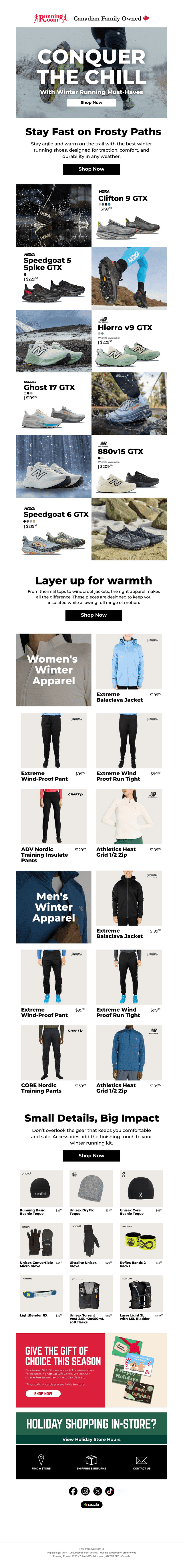 Conquer The Chill With Winter Running Must-Haves
