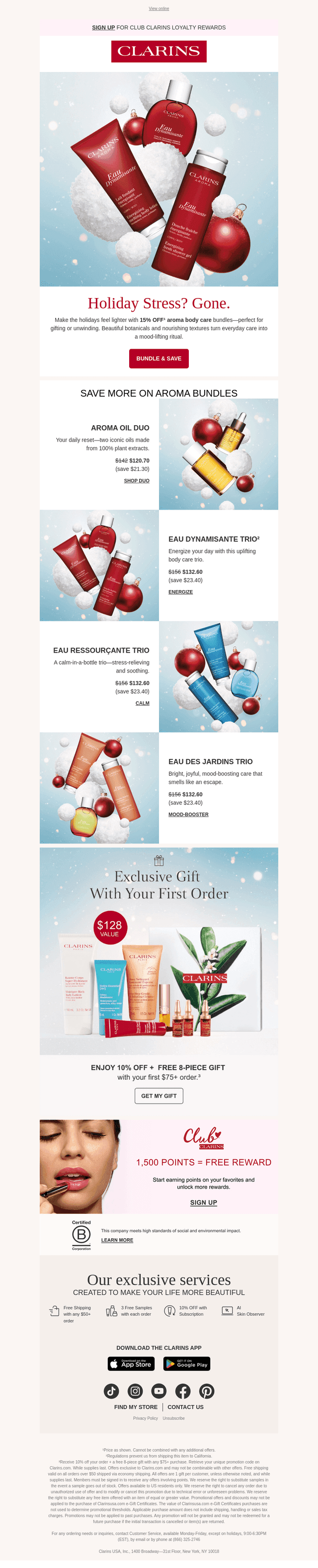 15% OFF Aroma Bundles