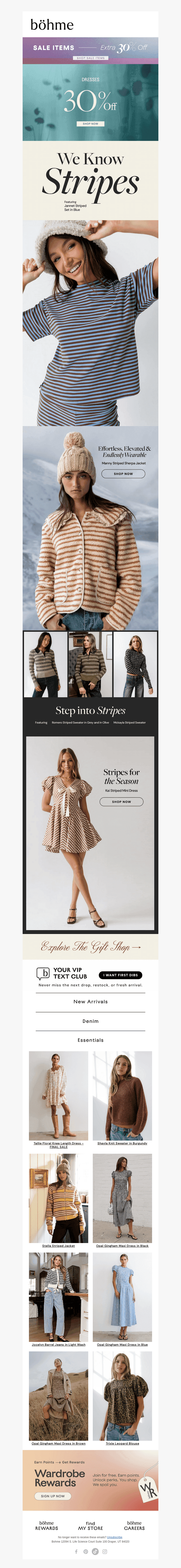 Your Sign: 30% Off Dresses
