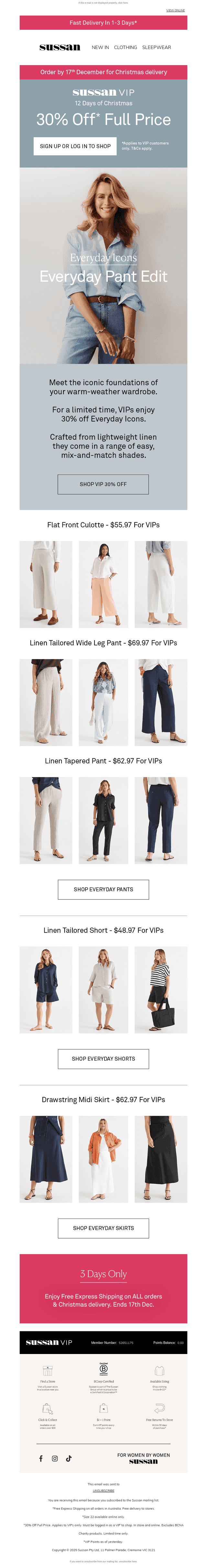 Everyday Pants | 30% Off
