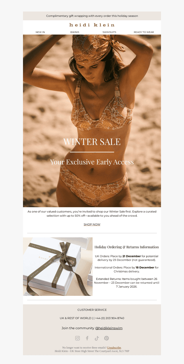 Exclusive Early Access | Up To 50% Off