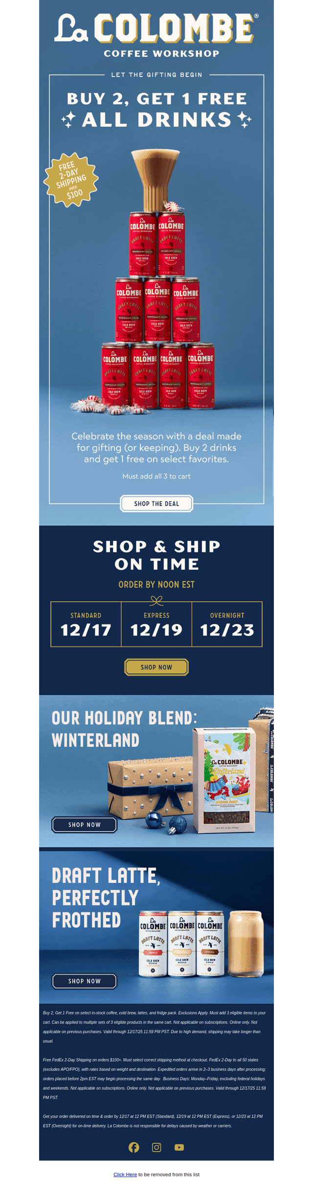 Buy 2 Drinks, Get 1 Free🎉