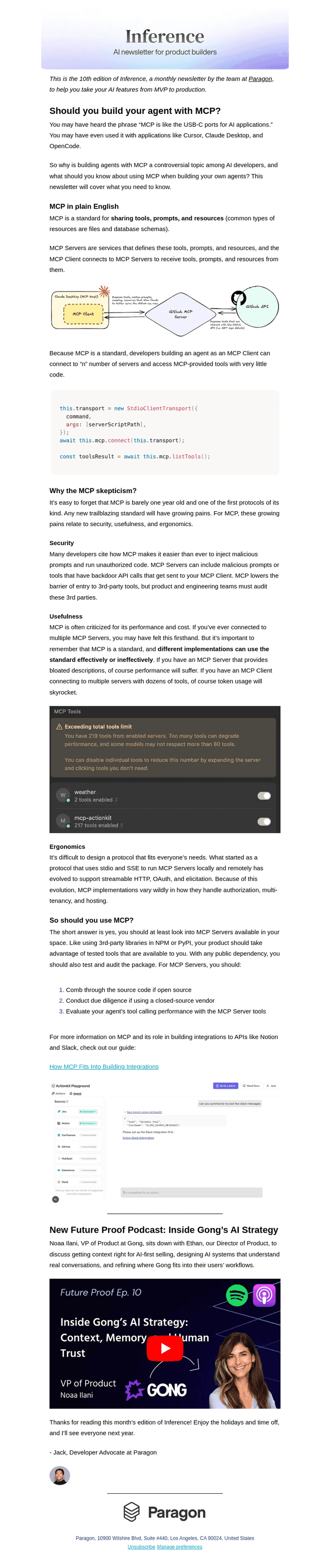 Should you build your agent with MCP?