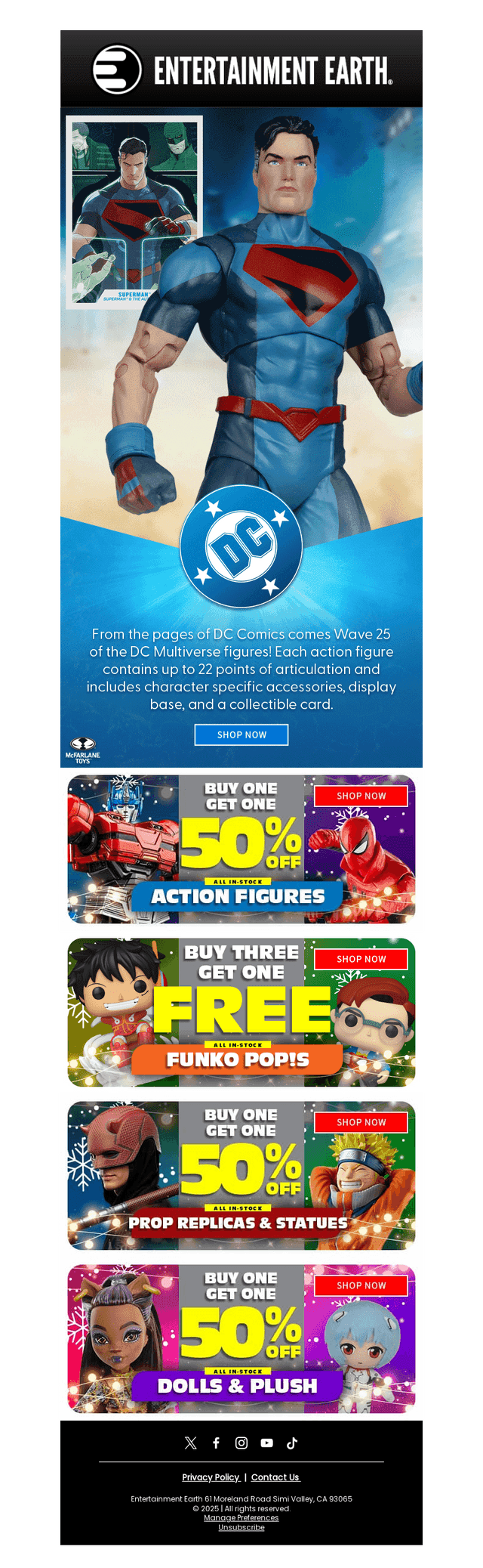 New DC Multiverse Action Figures