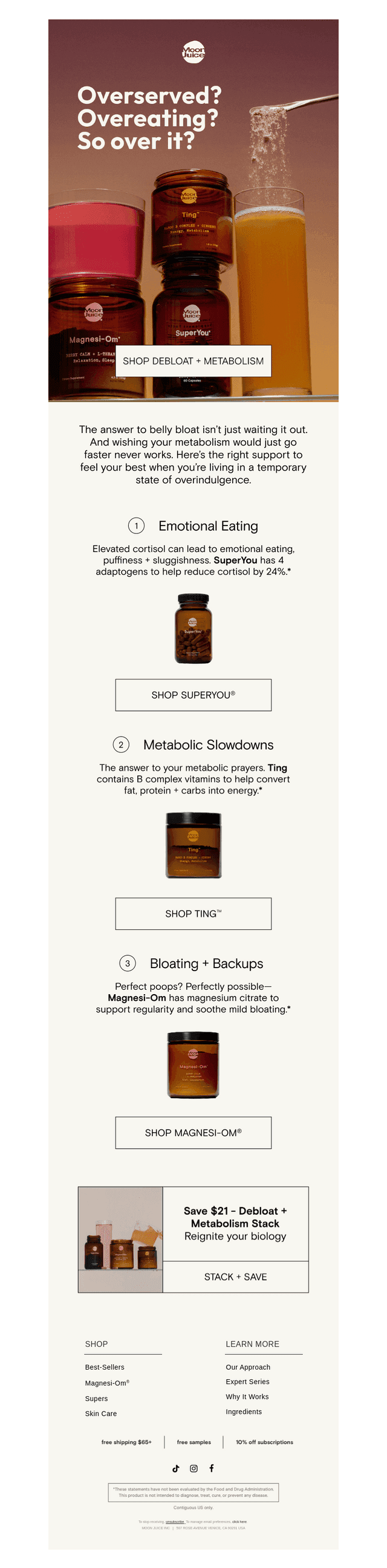 overindulgence rx