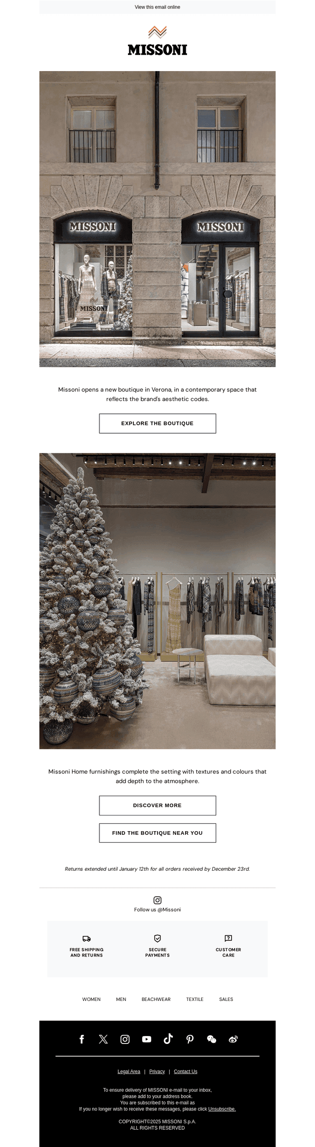 A new boutique in Verona