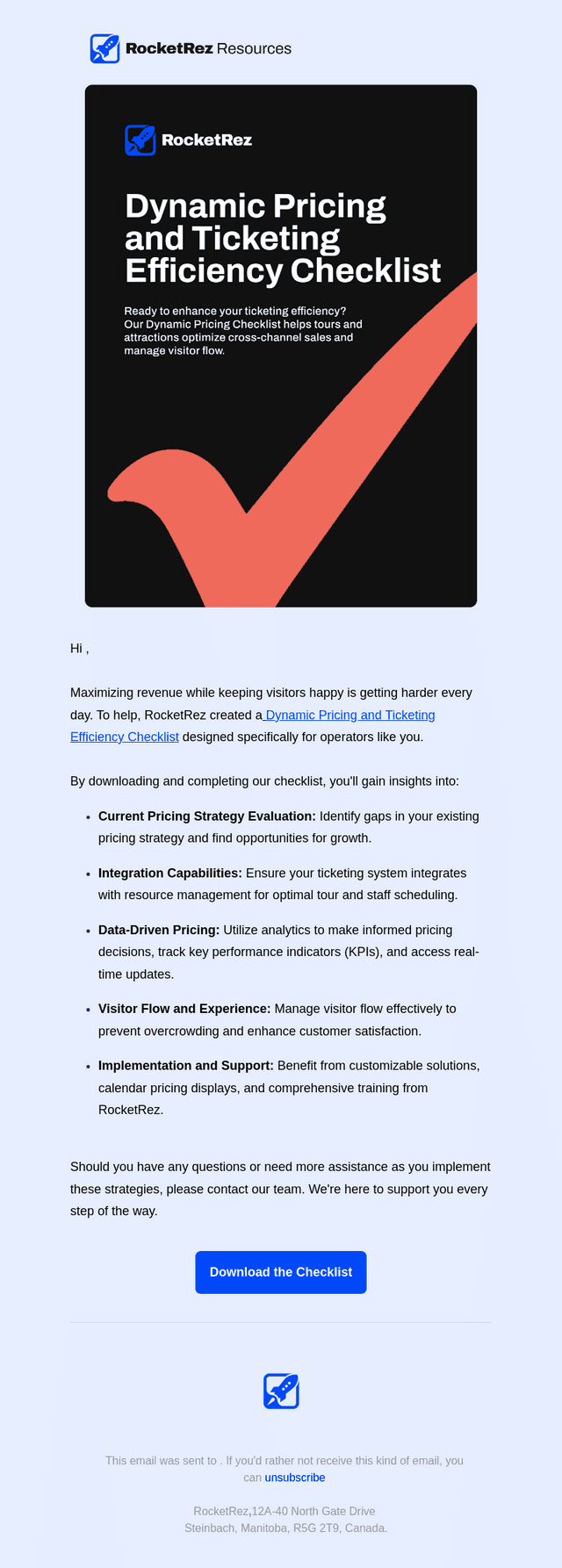 RocketRez email from Thu, Dec 18, 2025