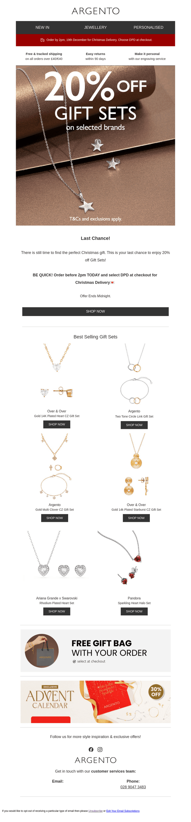 Last Chance: 20% off Gift Sets❗🎁