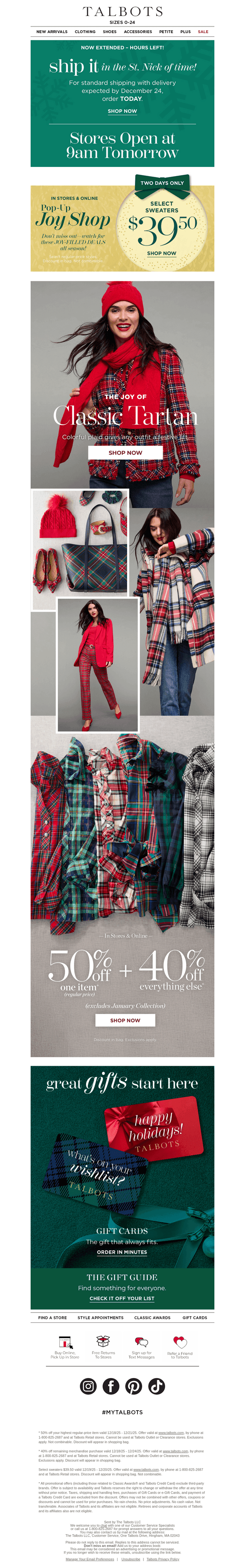 THIS. IS. IT! Standard delivery by 12/24 ENDS TONIGHT