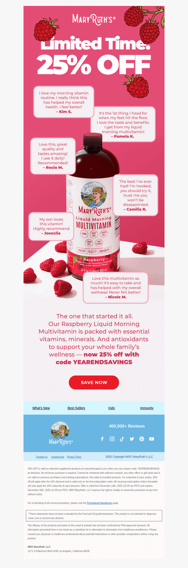 Limited Time: 25% OFF 🤩