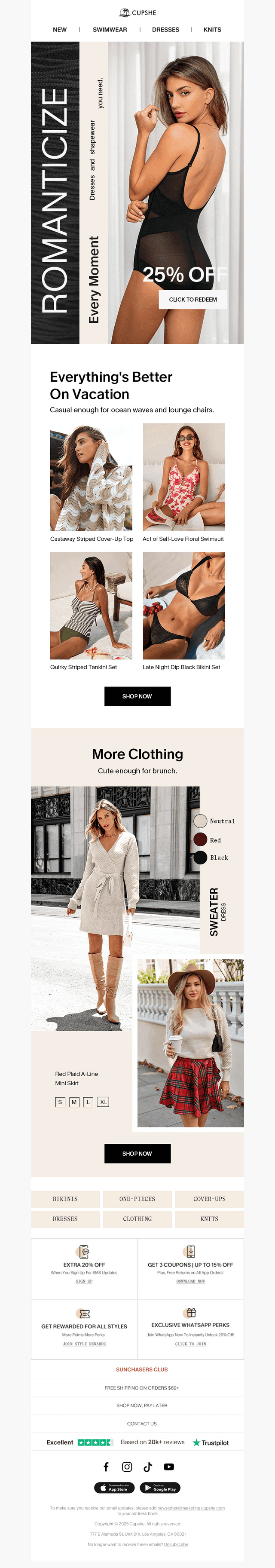 Romanticize Every Moment with 25% Off