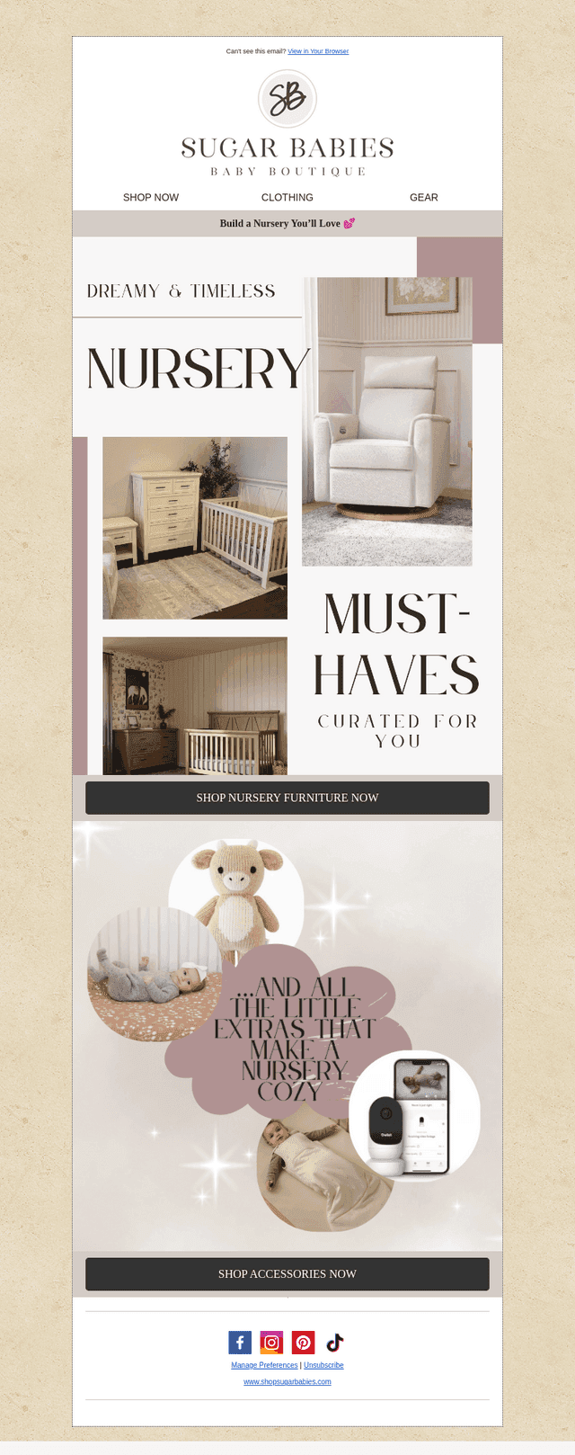 Step Into Your Dream Nursery 🍼
