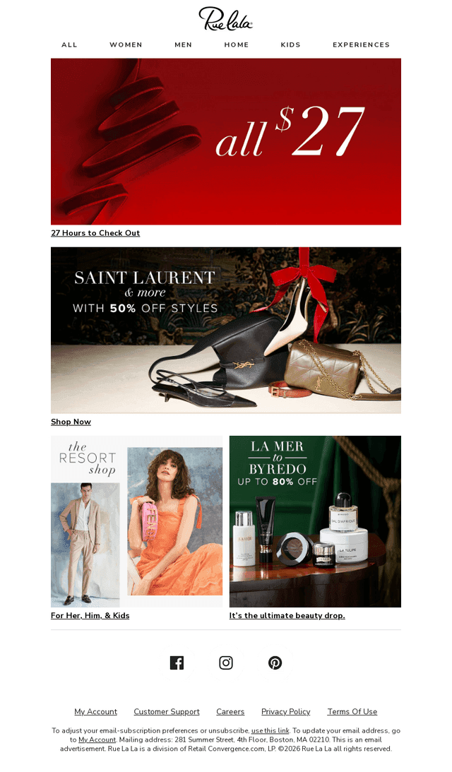 ALL $27 ((Inside)) Plus! Saint Laurent to Givenchy →