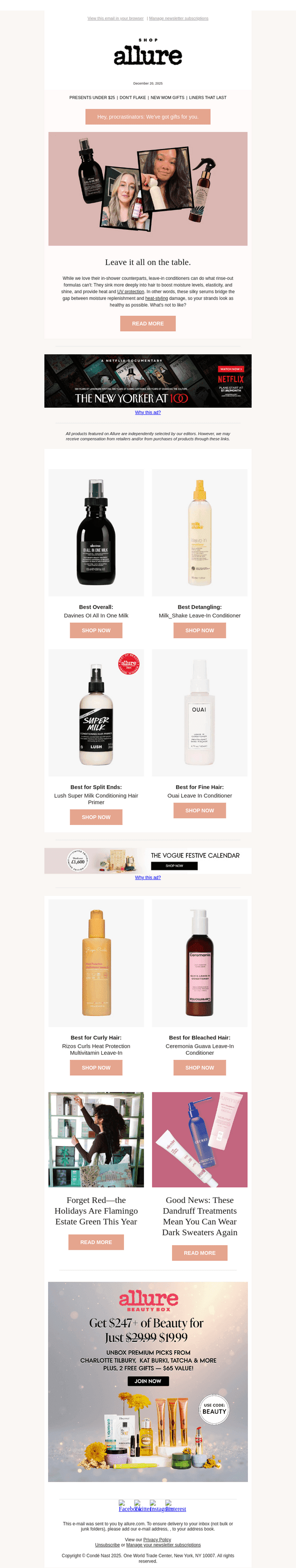 Yes, You Do Need a Leave-in Conditioner
