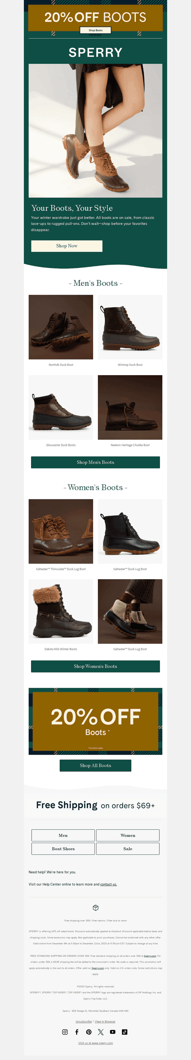 Winter Boots, All On Sale!