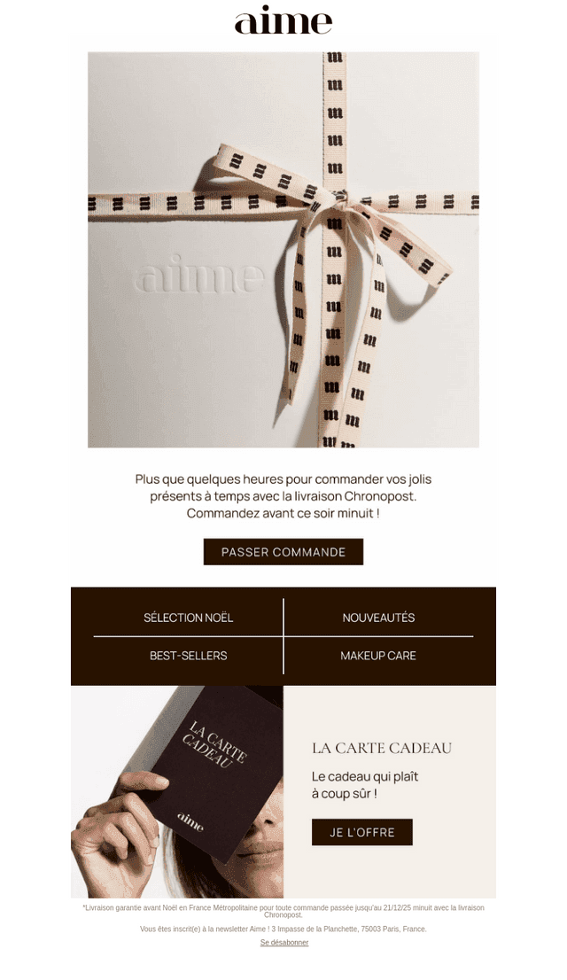 Avis aux retardataires