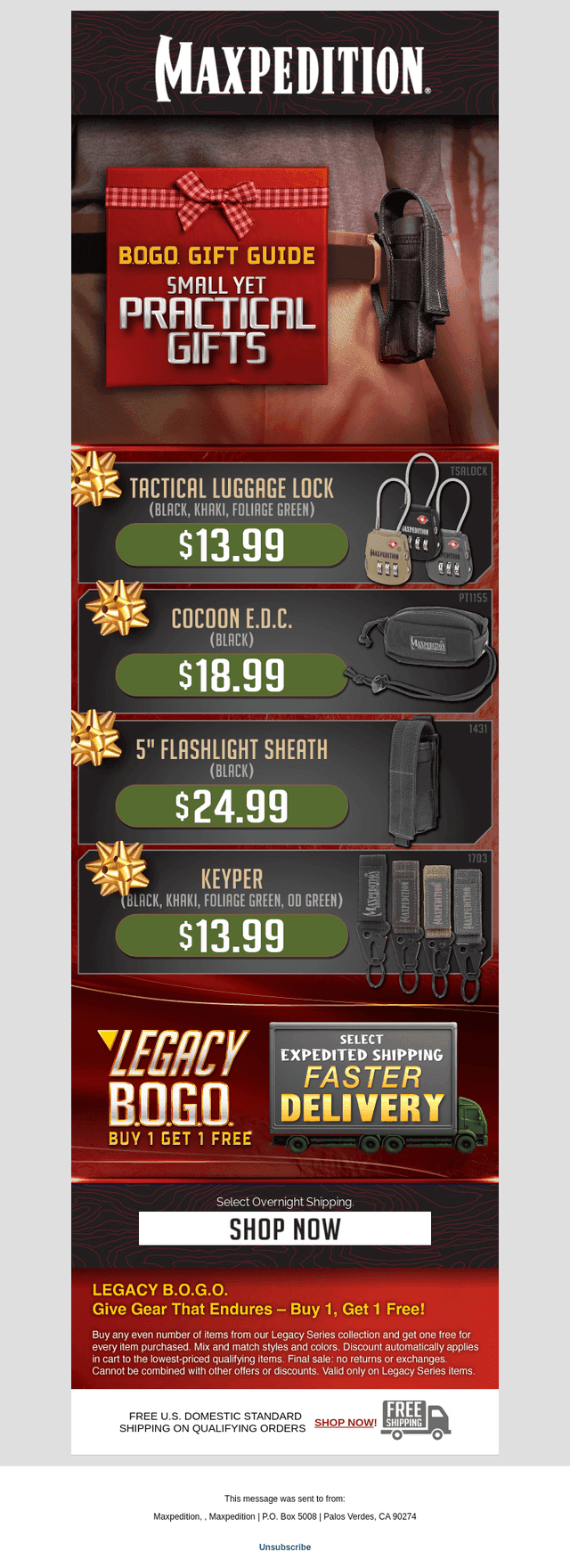 Small Yet Practical Gifts BOGO Sale