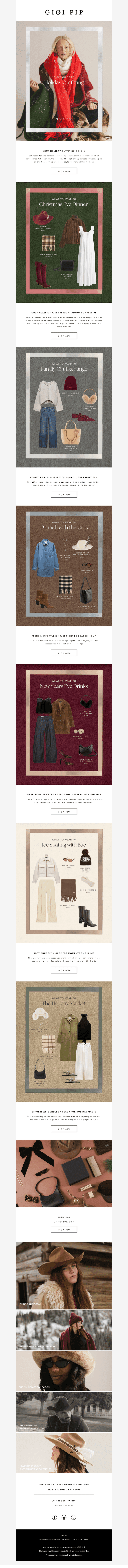 Gigi's Guide to Holiday Outfitting!