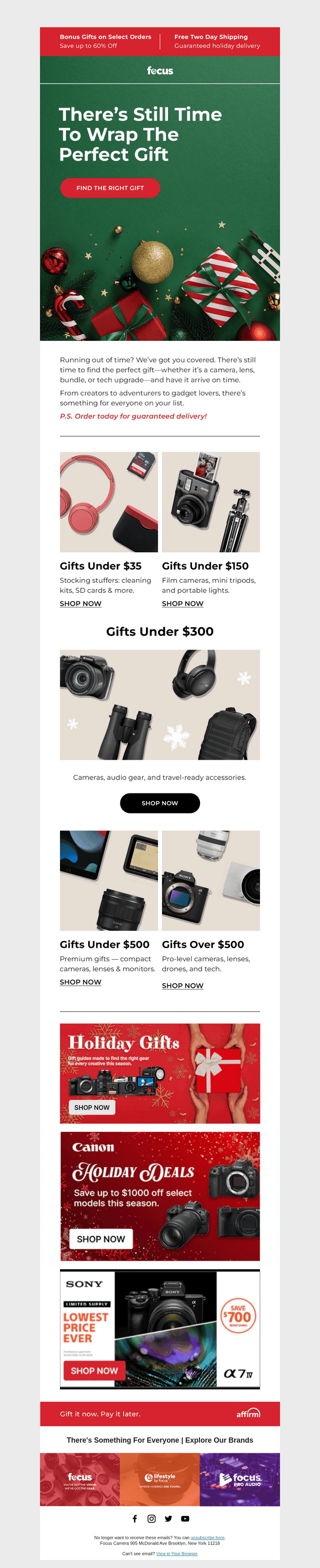 Last-minute gifts? You’re covered 🎁