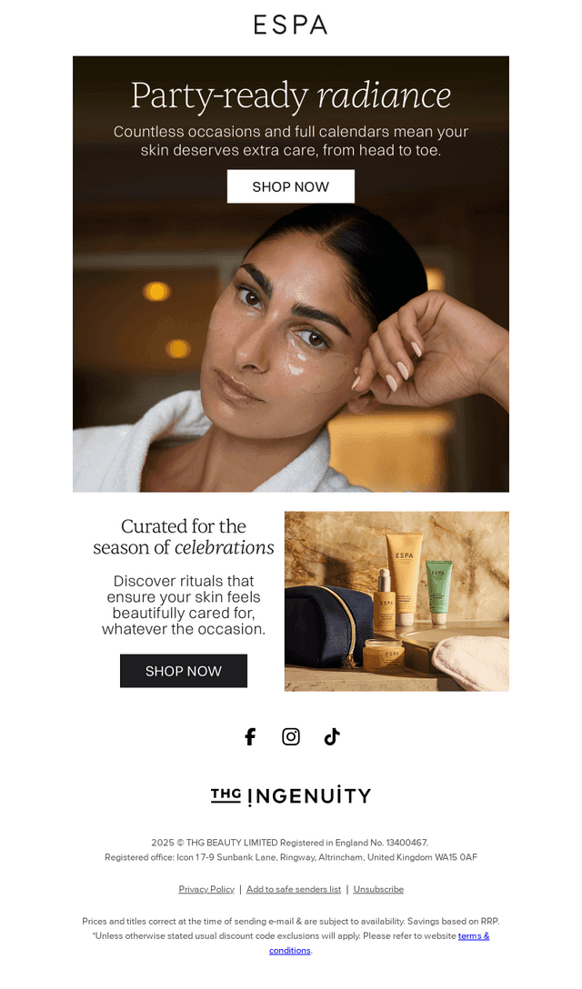Party-Ready Skin, Head to Toe