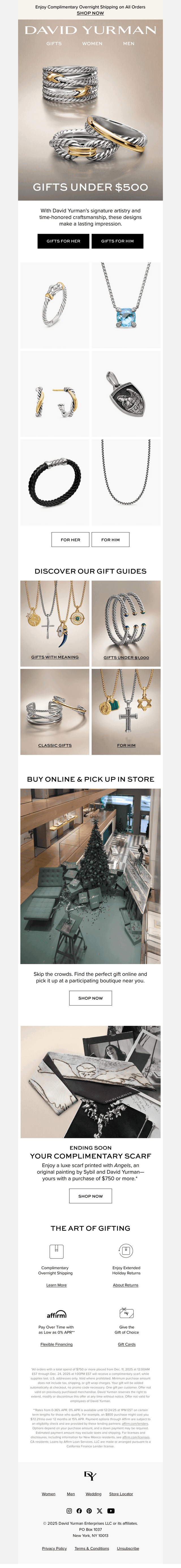 Timeless Gifts Under $500