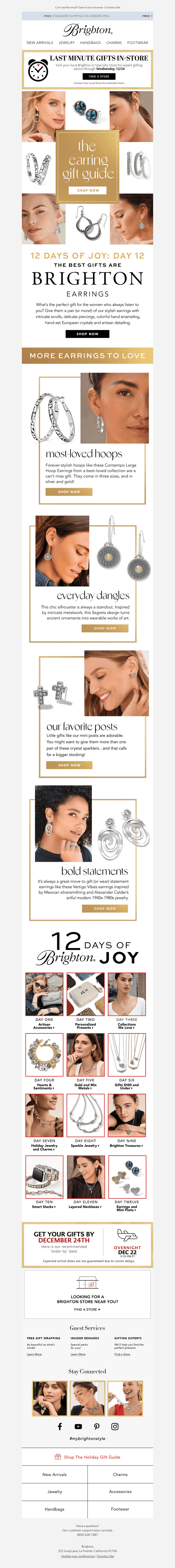 Day 12: Most Loved Earrings
