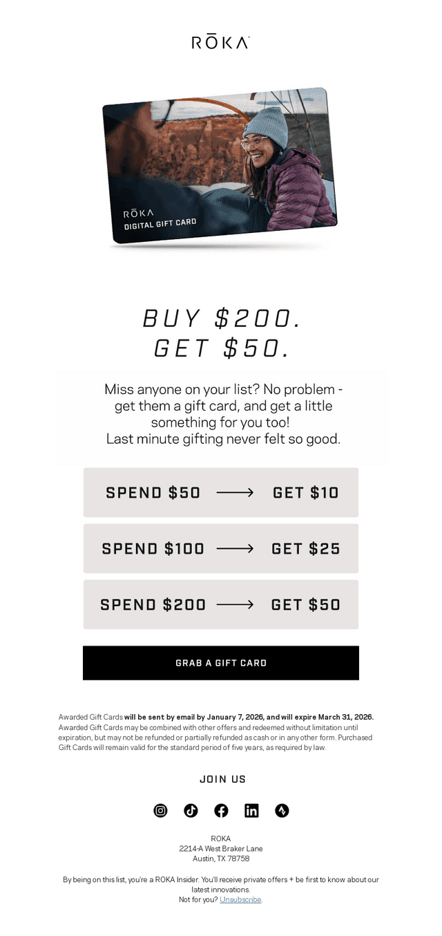 Did you forget someone on your list? 🎁