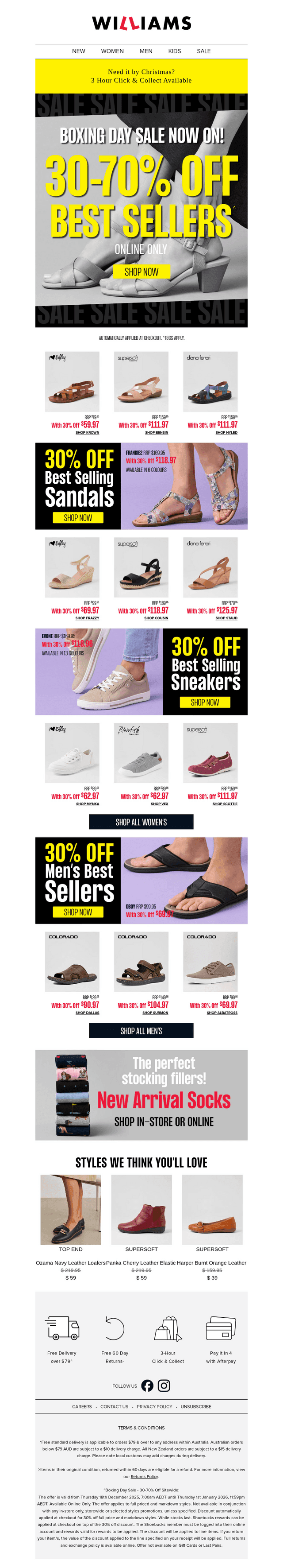 30-70% OFF BEST SELLERS!