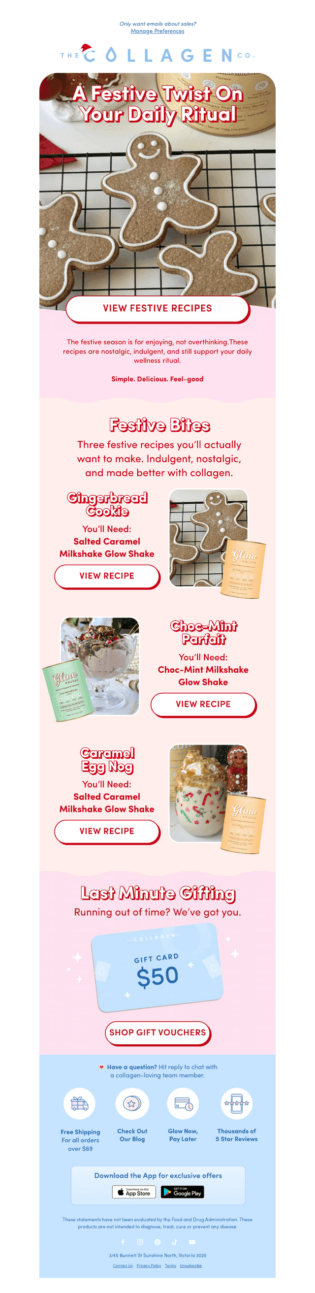 The Collagen Co email from Tue, Dec 23, 2025