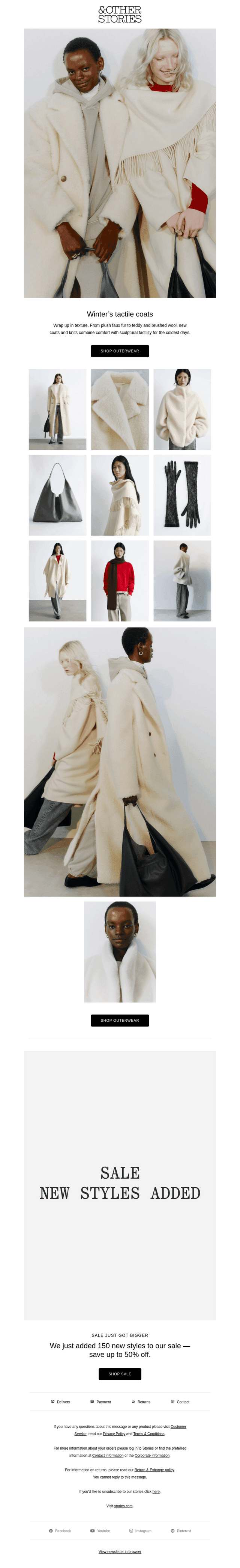 Winter’s new coats