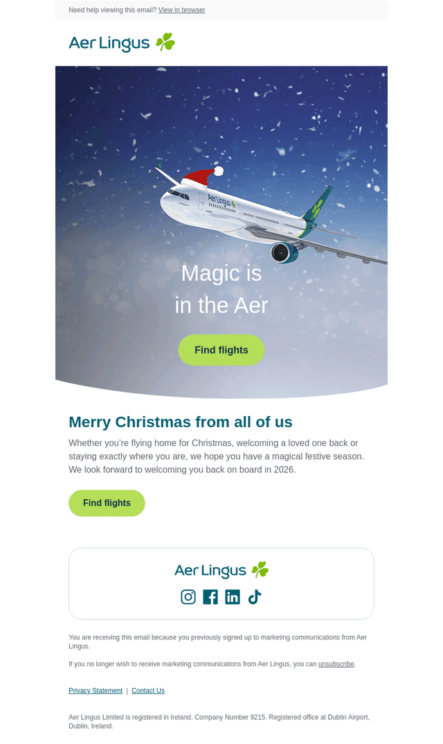 ‘Twas the flight before Christmas 🎅✈️🎄