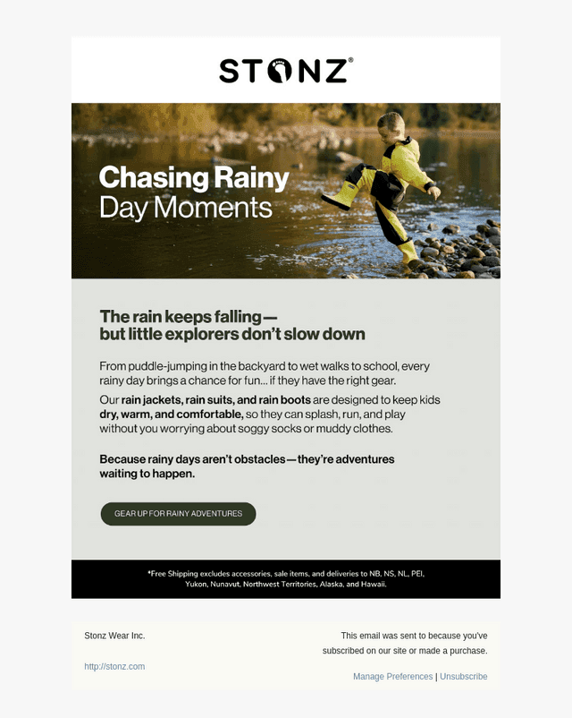 Stonz email from Tue, Dec 23, 2025