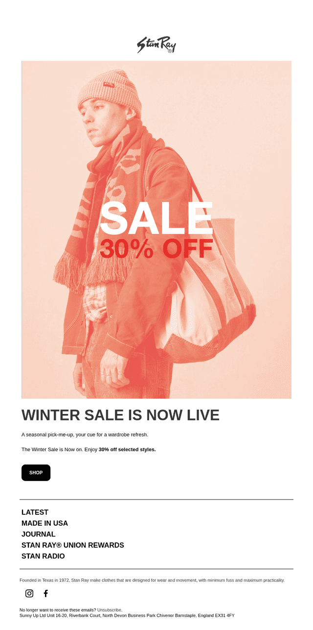 Winter Sale is now Live