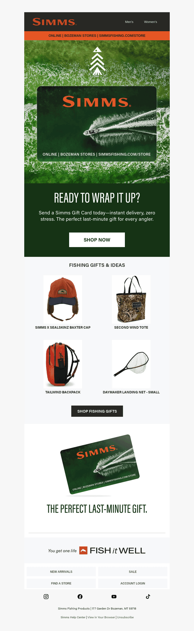 Gift cards: The perfect last minute gift