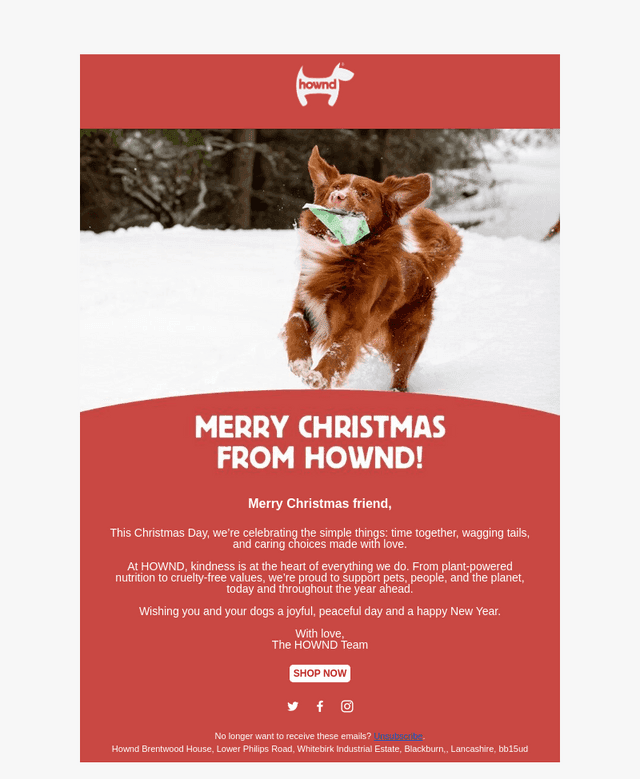 Merry Christmas from HOWND