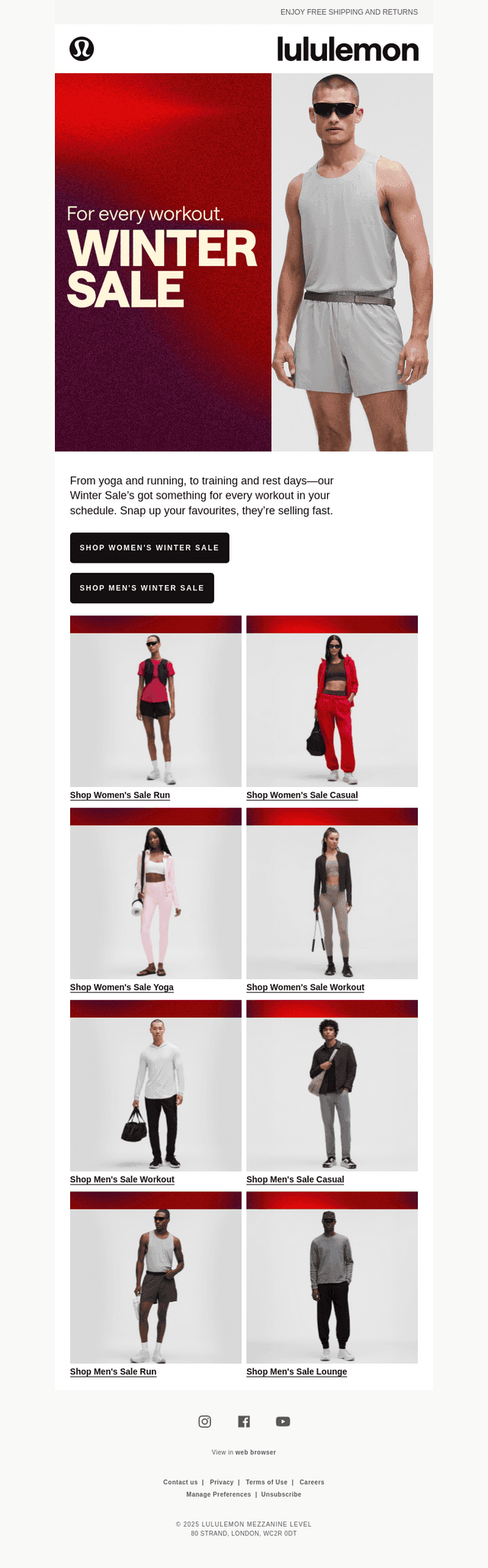 lululemon email from Fri, Dec 26, 2025