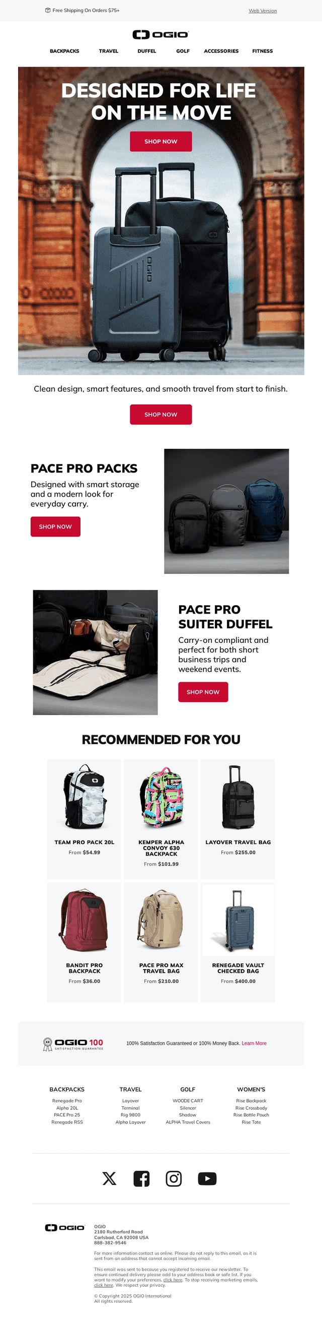 Ready For The Journey | Pace Pro Collection
