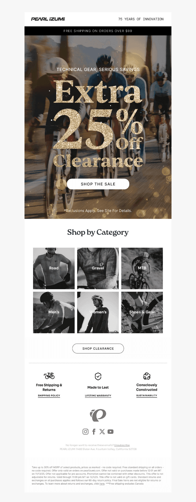 Final Inventory. Final Savings.