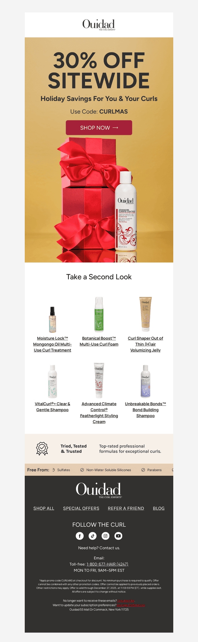 Final day for 30% off sitewide