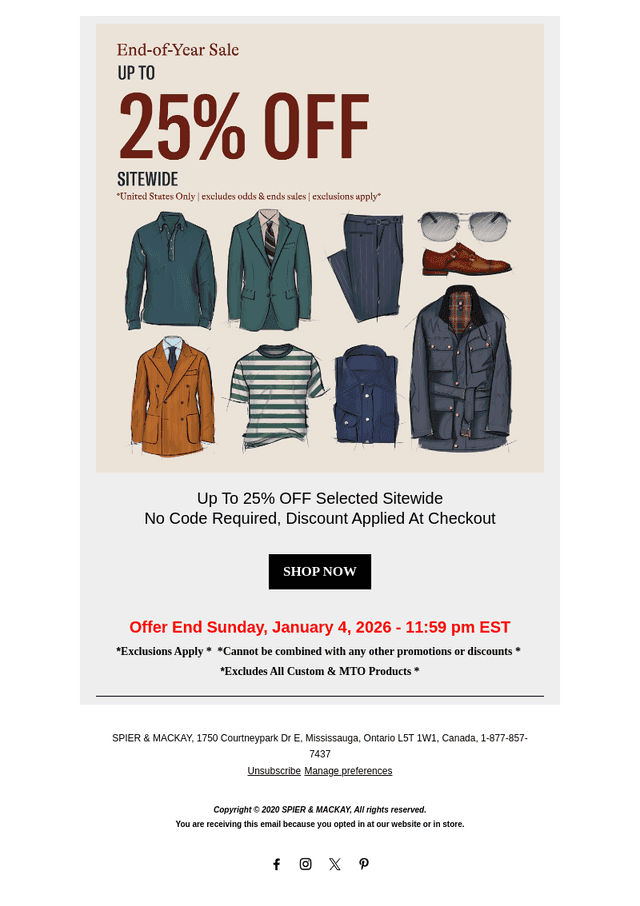 Limited Time Only!