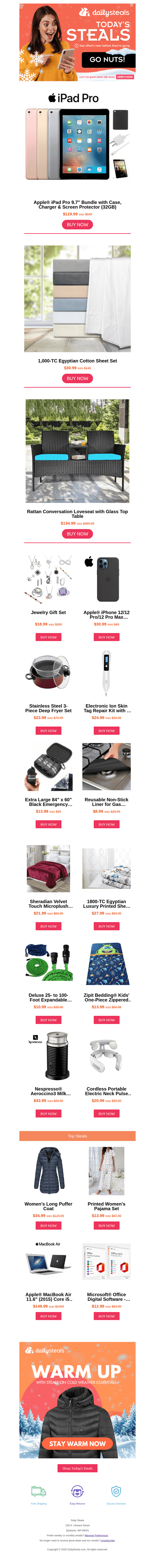 Monday’s Steals Just Dropped