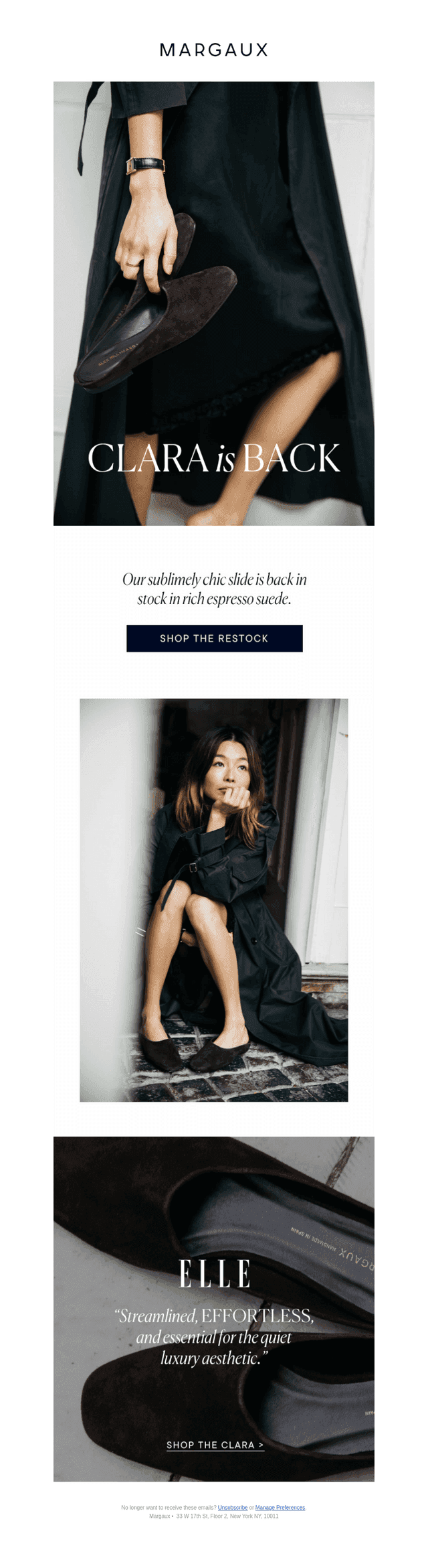 She's back in stock!