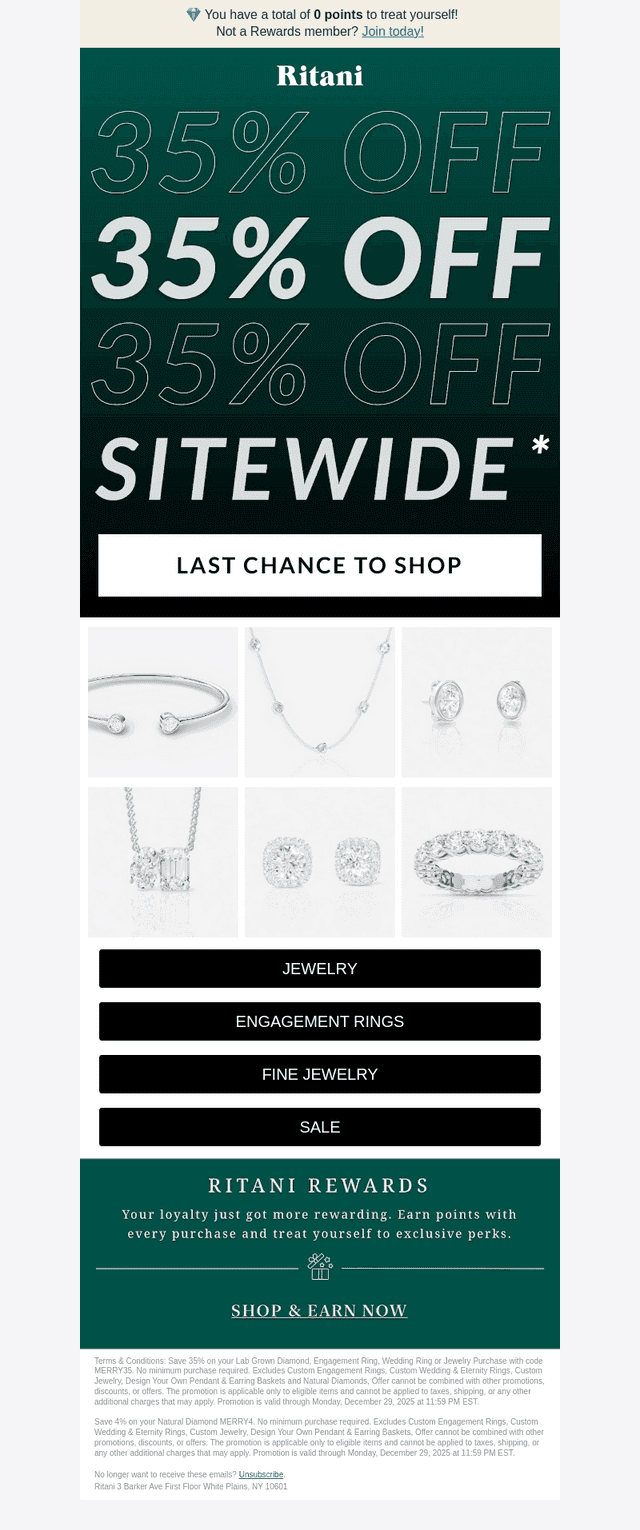 Last Chance for 35% Off 😱