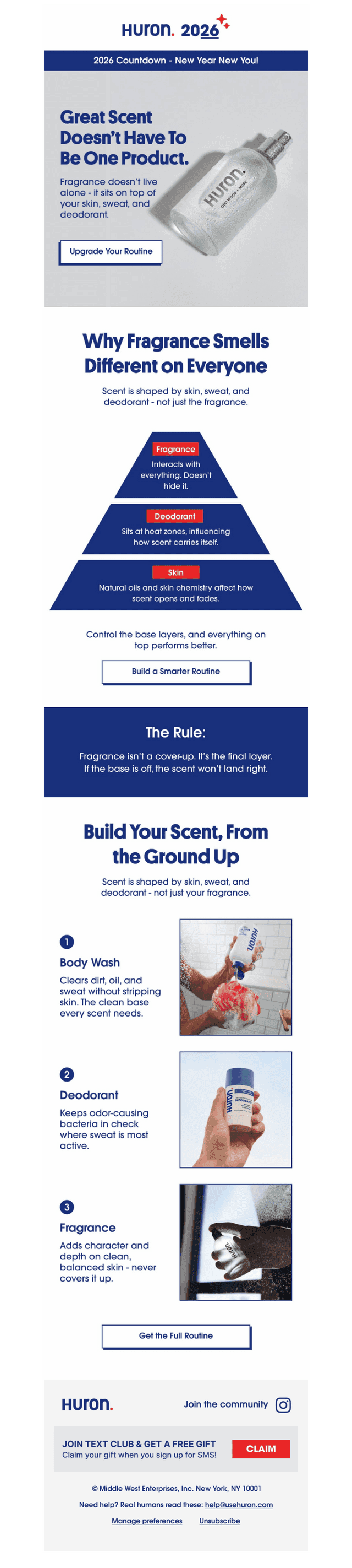 Great scent doesn't have to be one product