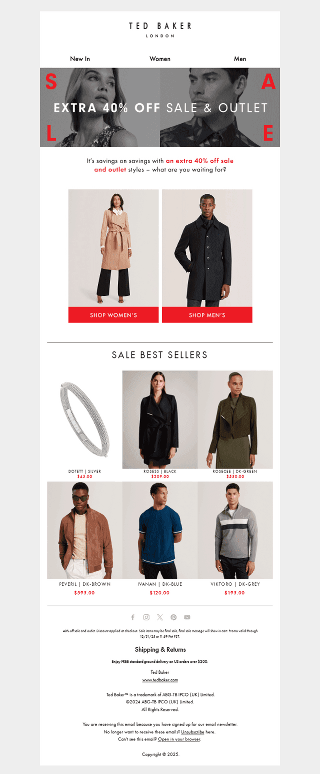 Have You Seen? Extra 40% Off Sale