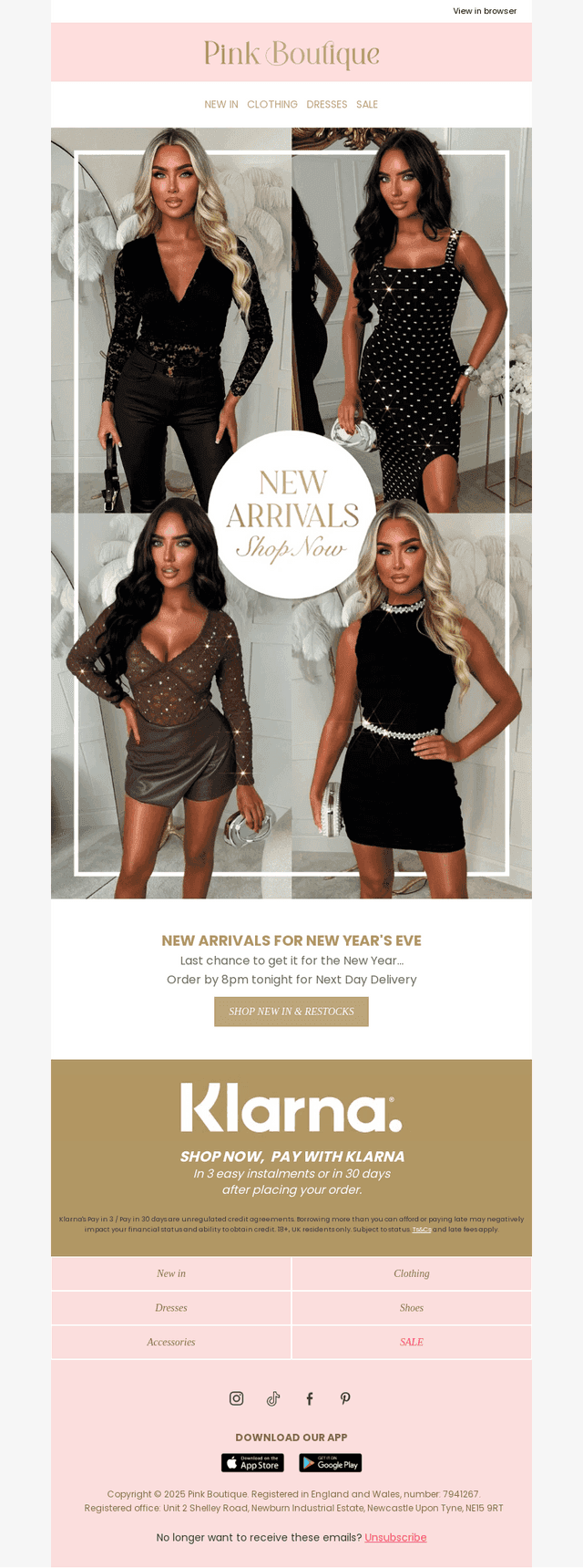 Get It Before NYE 💫