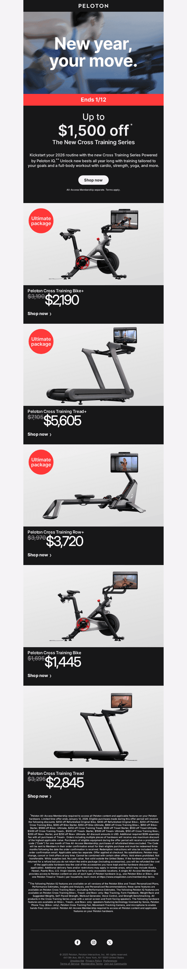 Up to $1,500* off starts now