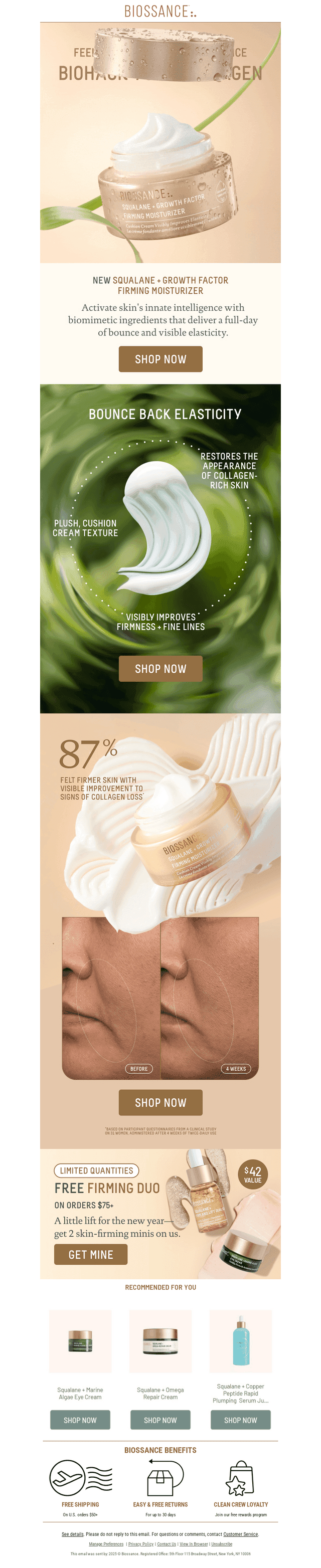 New✨ Growth Factor Firming Moisturizer