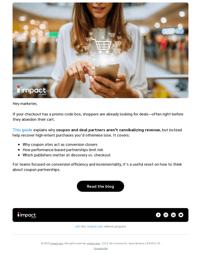 impact.com email from Tue, Dec 30, 2025